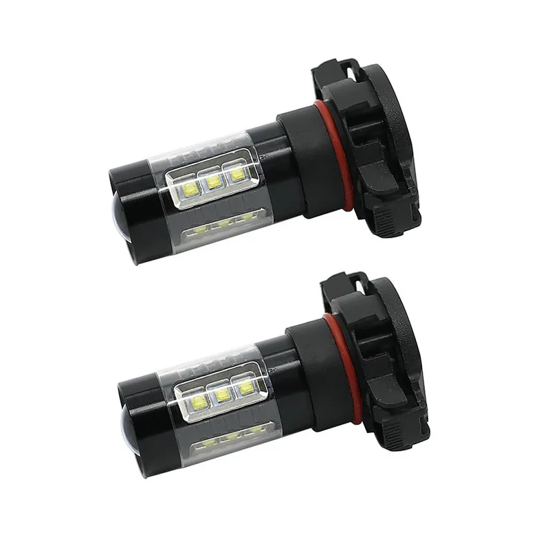 Очень яркий Max 50 Вт PSX24W светодиодный Авто противотуманных фар для Grand Cherokee 2011 Dodge Durango 2013 Jeep Cherokee Trailhawk - Цвет: Синий