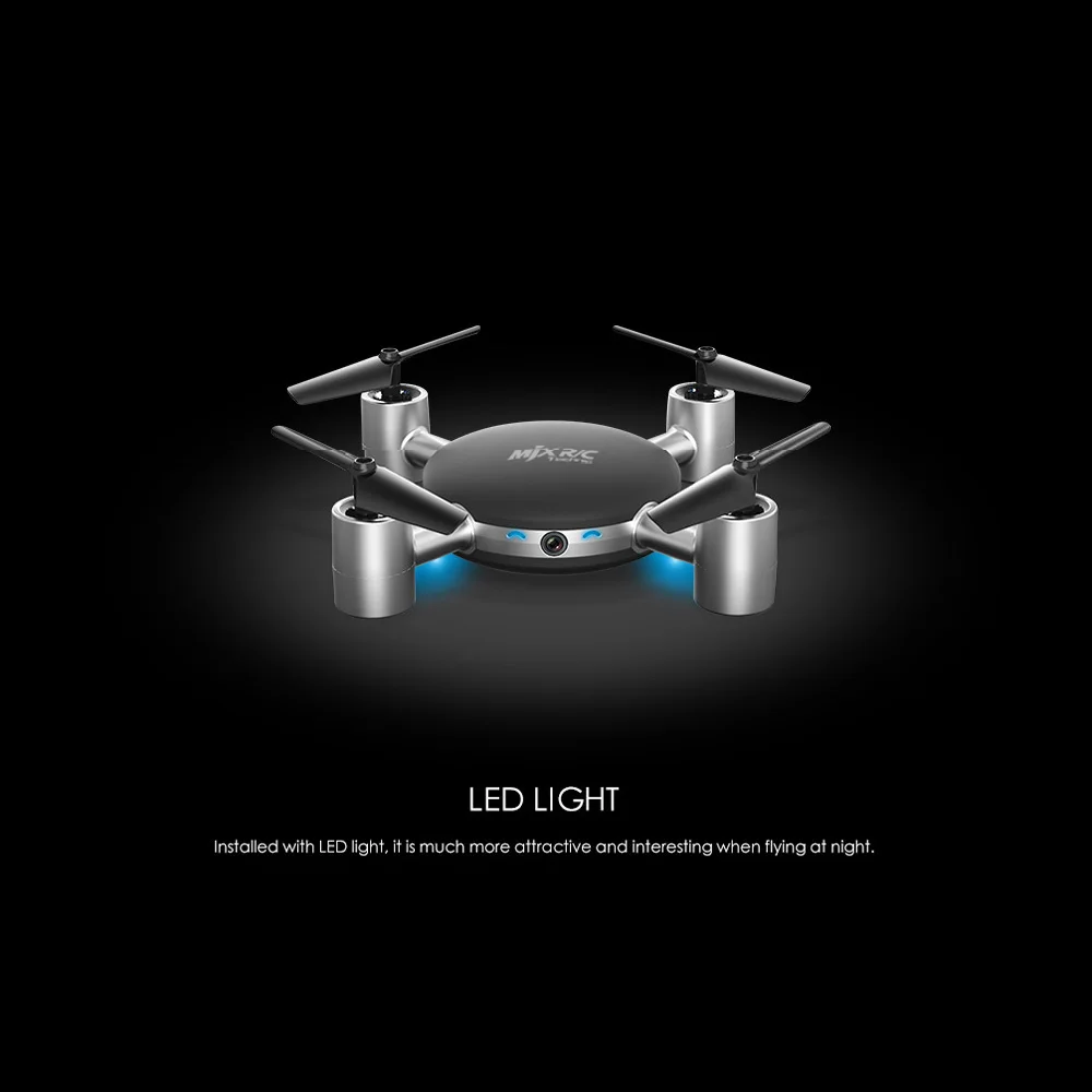 MJX X916H мини-Дрон с Wi-Fi 0.3MP Камера RC микроквадрокоптер 2,4 ГГц 6-Axis Gyro Headless Mode с приложением Управление