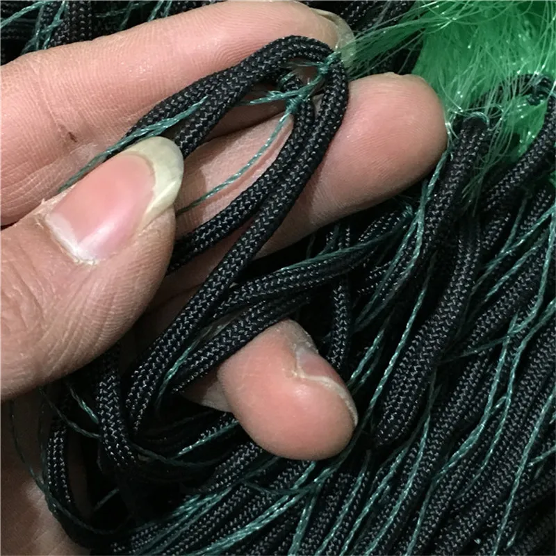 2M Depth 95M 3 Layer Trap Fishing Net with Floats and Sinkers Nylon Trammel Fishing Network Carp Fishing Tackle (4)