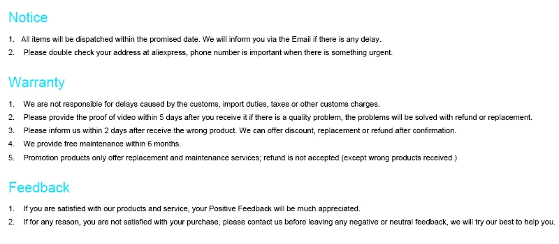 5. Notice
