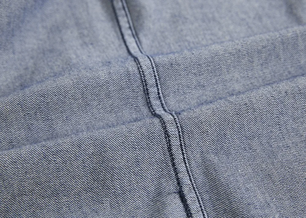 Новая мода AFS джип Весна и Осень Длинные рукава джинсовая рубашка camisa masculina европейские джинсы рубашка Повседневная рубашка