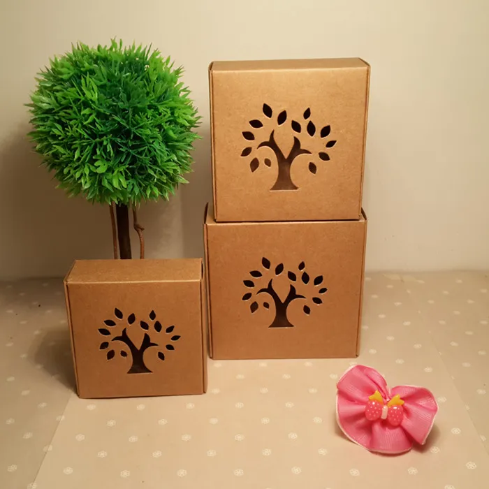 Картонная коробка Настоящее Новое прибытие бумаги крафт перерабатываемый