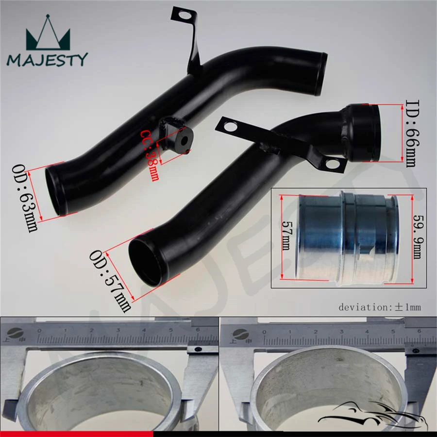 

Turbo Discharge Pipe Conversion for Golf MK5 GTI Scirocco Audi TT A3 2.0TSI
