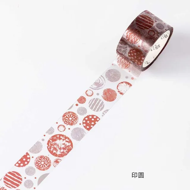 Happy Serise Journal Deco прозрачная васи лента маскирующая лента японские канцелярские наклейки Скрапбукинг школьные принадлежности - Цвет: 8