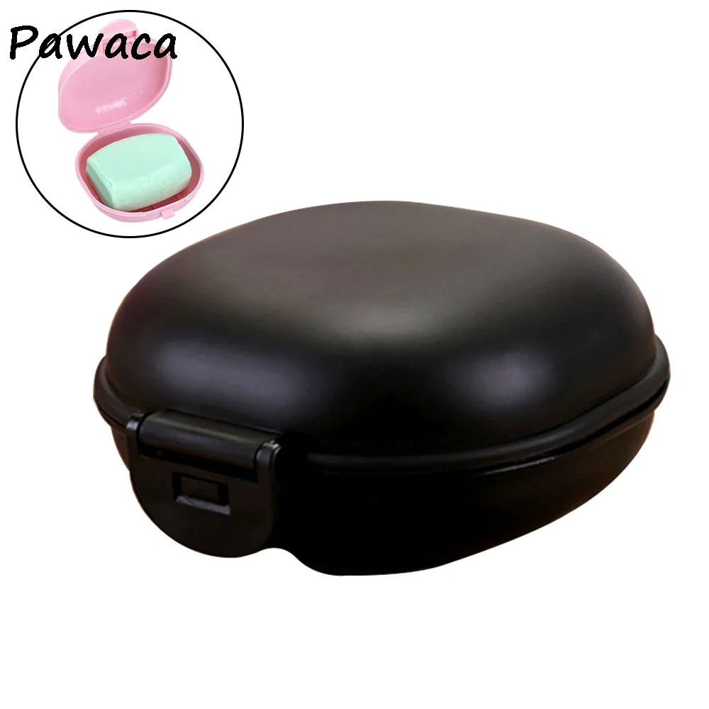 

Creative Soap Box With Lid Leachate Bathroom Portable Bathroom Waterproof Handmade Soap Box Candy Color Soap Box