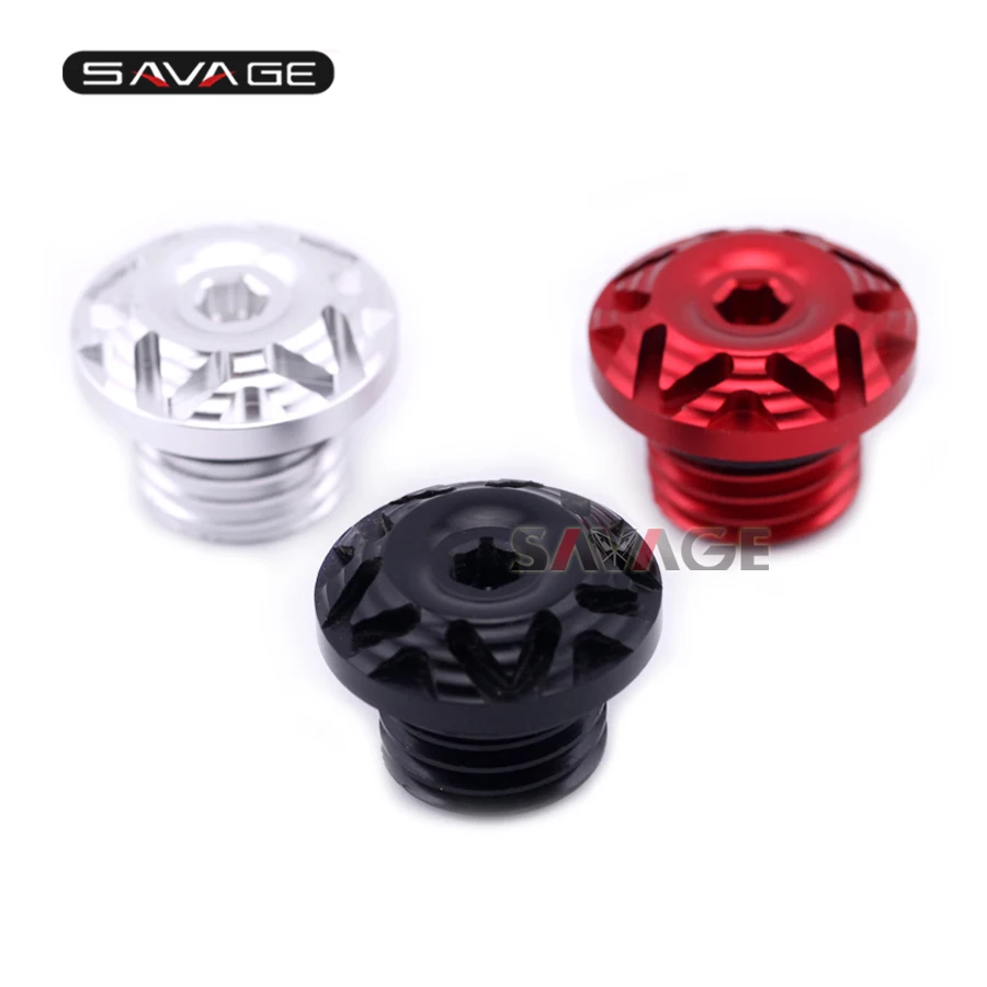 

For DUCATI Diavel/ Multistrada 1200/DVT, Streetfighter 848/1100/S Motorcycle CNC Aluminum Engine Oil Filler Cap Cover Screw