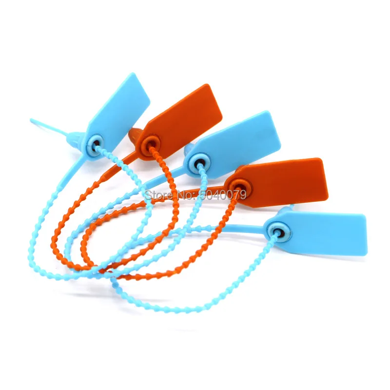 

100pc Plastic nylon Cable ties tightening security seals container seals self-locking 230mm Seals