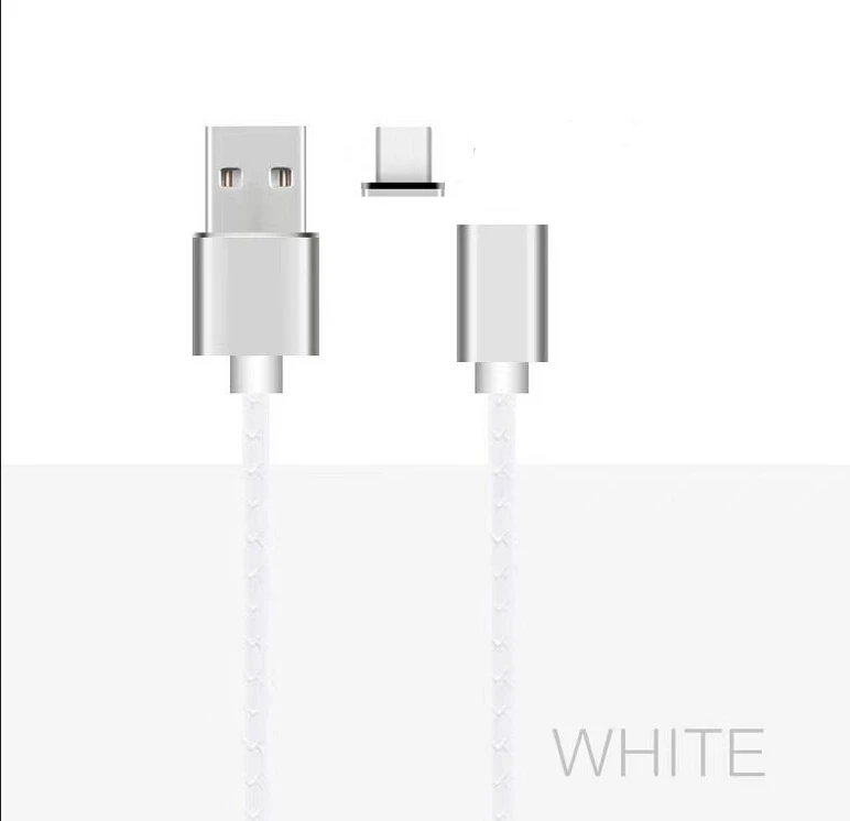 Горячая 3A тип-c USB-C быстрое зарядное устройство адаптеры для сим-карт Магнитный кабель шнур длинный для samsung Android
