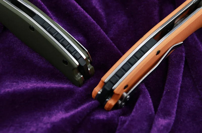 LEMIFSHE F3 Флиппер складной нож 9Cr14Mov лезвие шарикоподшипники G10+ стальная ручка Кемпинг Фрукты Карманные Ножи EDC инструменты