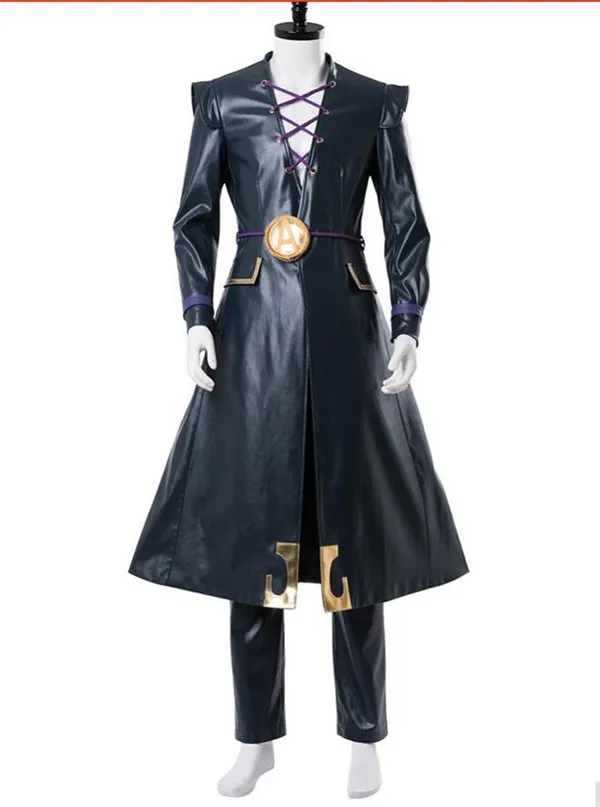 Аниме JoJo невероятное приключение Золотой ветер Сьерра-Леоне Abbacchio "на каждый день; унисекс; комплект модных костюмов форма Косплэй костюм - Цвет: Asian size