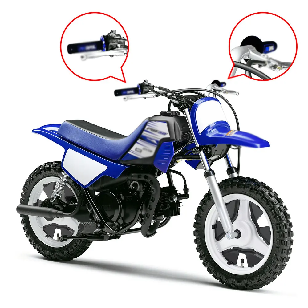 Ручка для мотоцикла высокое качество ПроТейпер Dirt Pit Bike 7/" ручная, резиновая, гелевая штыри тормоз ручной D10