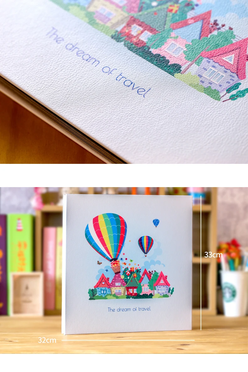 Diy самоклеящаяся пленка фотоальбом ручной работы этот альбом для роста ребенка семейный Универсальный Детский записывающий подарок