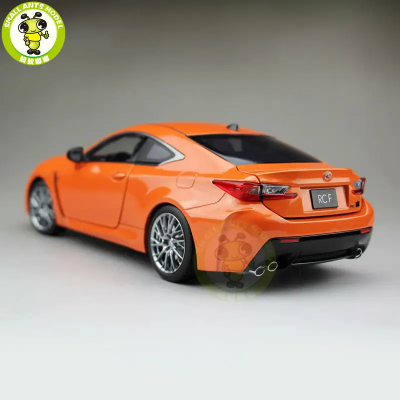 1/18 RC F RCF литая модель автомобиля игрушки детские подарки для мальчиков девочек коллекция хобби оранжевый