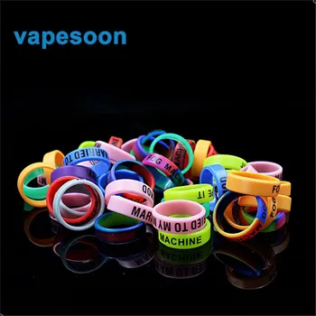 

200pcs decorative & protection No slip Silicone Vape Band Ring for iStick Pico Box Mod Melo 3 TFV4 Serpent Mini Tank IJUST S kit