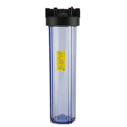 Coronwater 20 "большой прозрачный корпус фильтра для воды для очистителя воды