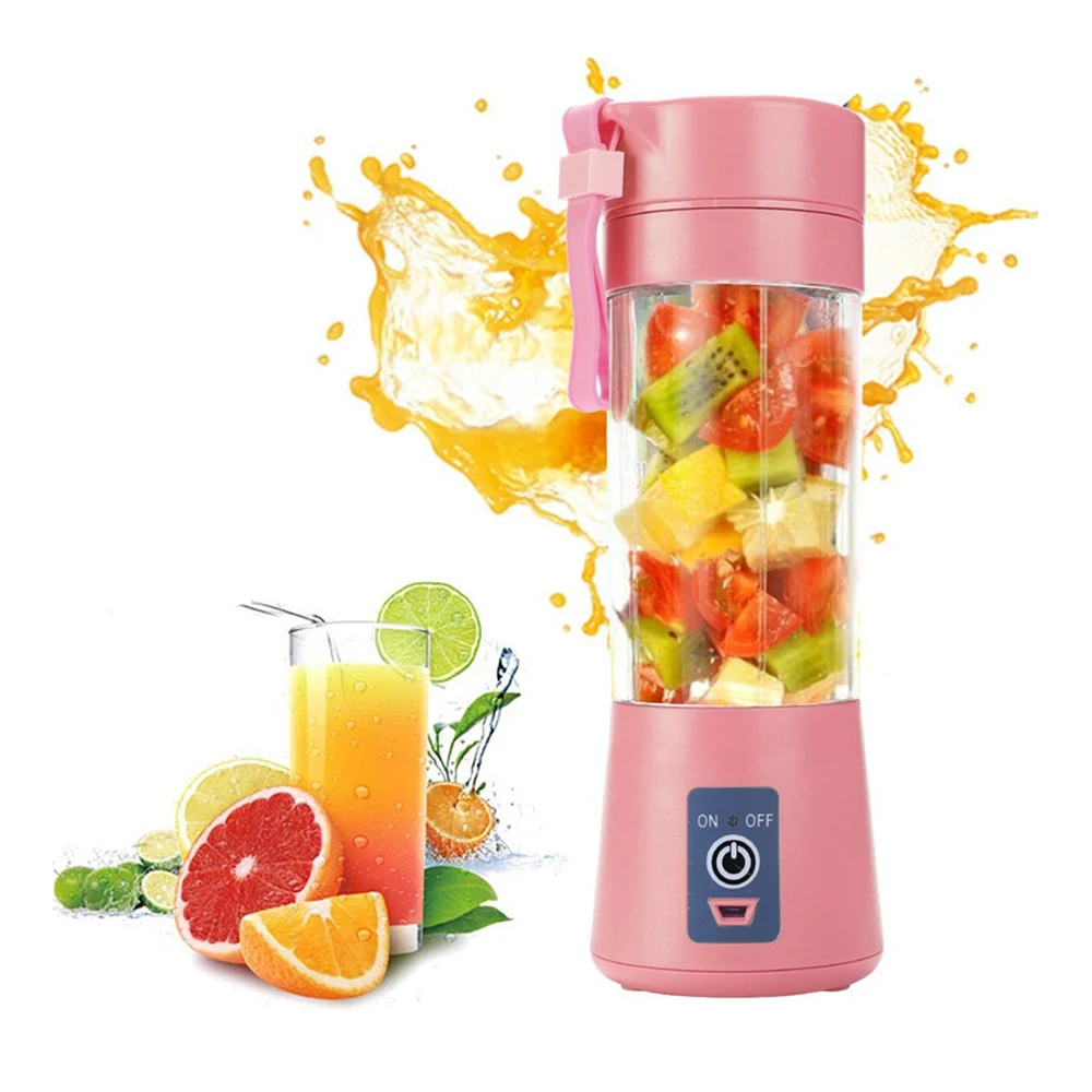 

380ml Multipurpose Portable Juicer Blender Extractor Machine USB Charging Household Egg Whisk/Food small Cut Mixer Juicer Cup