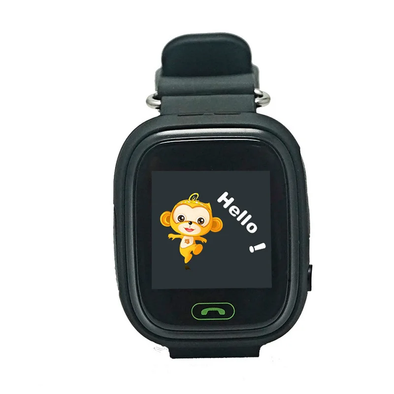 Q90 black for Russia Q90 GPS Отслеживающие часы с сенсорным экраном, Wi-Fi, GPS часы для детей, SOS, поиск вызовов, трекер для детей, GPS умные часы PK Q50 Q60 - Цвет: Q90 black for Russia