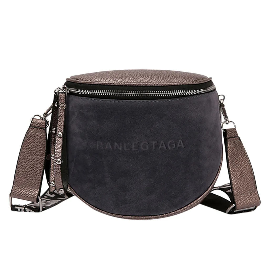 

XINIU Crossbody Bag For Women Messemger Bags Pu Leather Shoulder Bag Fashion Famous Brand Lady Semicircle Saddle Bolsos Mujer