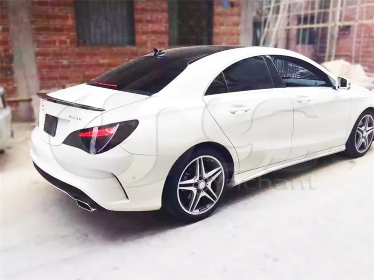 Углеродного волокна AMG-спойлер-дактейл задний спойлер, пригодный для 2013- W117 C117 CLA класс