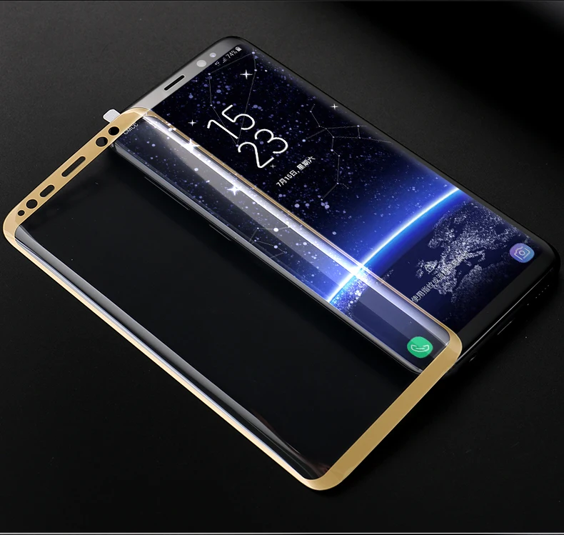 3D изогнутое закаленное стекло для samsung Galaxy S8 S8 Plus 9H полное покрытие стекло Защитная пленка для экрана для samsung S8 S8+ Plus