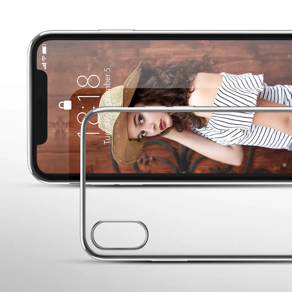CARPRIE Чехол для мобильного телефона s для iPhone XR/XS/Xs Max Роскошный ультра тонкий силиконовый прозрачный чехол td0927 Прямая поставка