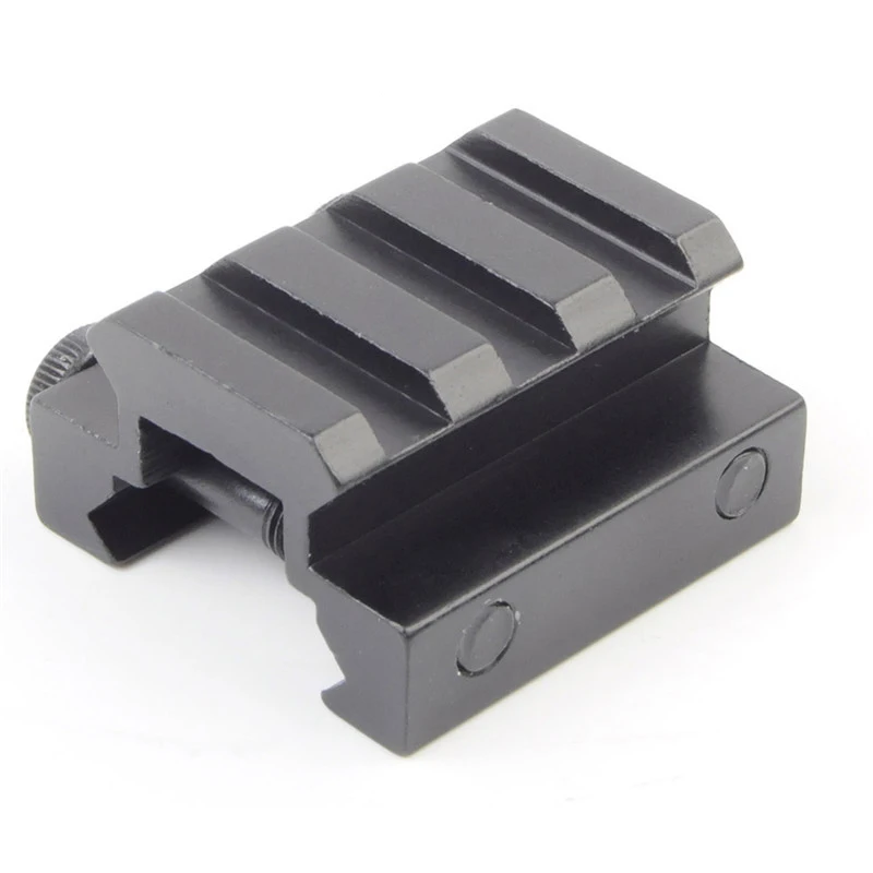Эйрсофт 1/2" 3 слот Низкий Держатель фонарика для 20mm Уивер Пикатинский Винтовка Стрельба Охота Крепления лазерного прицела