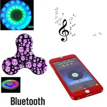 font b 2017 b font HOT Bluetooth Speaker Finger Fidget Spinner with font b led