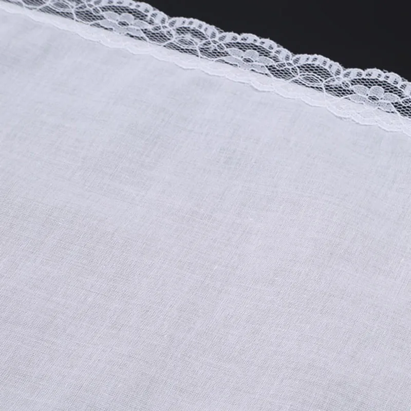 12 шт./упак. Персонализированные белый кружевной платок творческие новые женские свадебные подарки Свадебные украшения тканевые салфетки