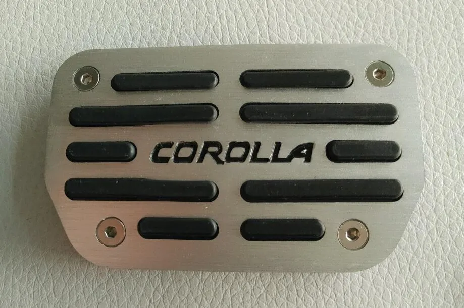 Авто педаль акселератора, автомобильная педаль тормоза для Toyota corolla, 2 шт./партия, авто аксессуары