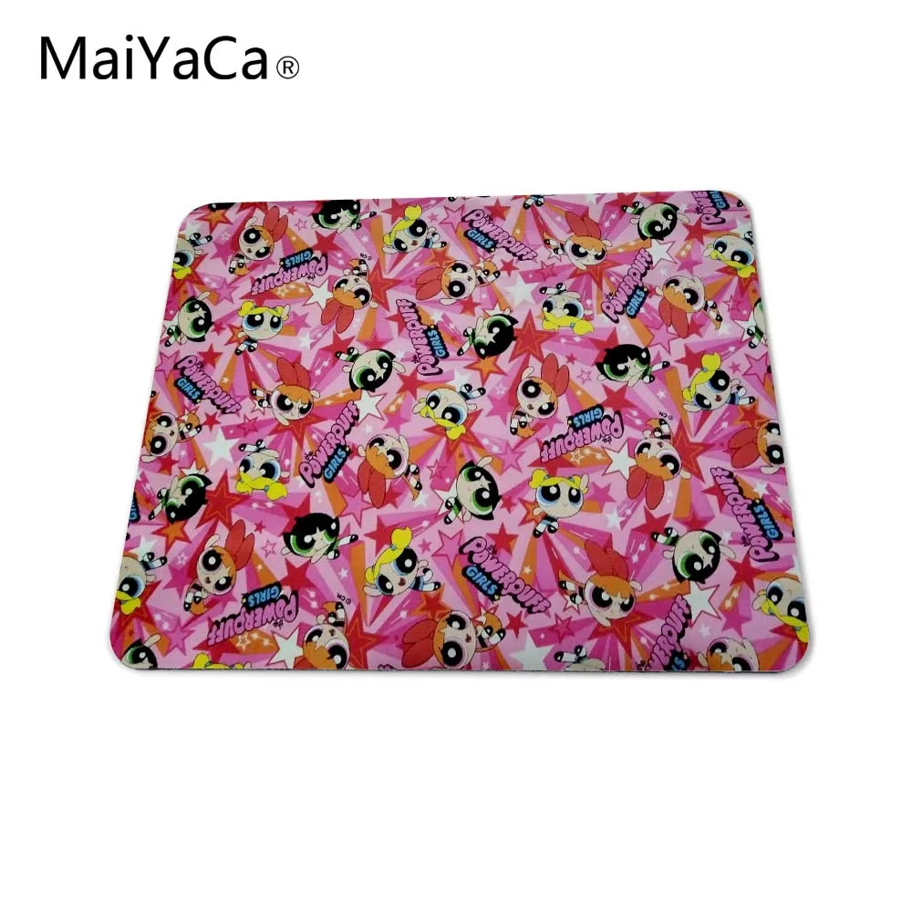 MaiYaCa индивидуальные роскошные печати красота японский Powerpuff девушки мышь коврик для оптических/трекбол мышь Прямая поставка услуги