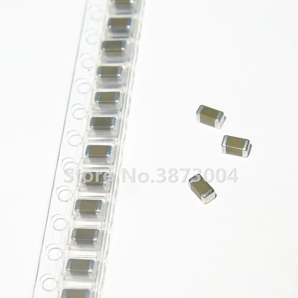 100 шт 1206 1.5NF 50V COG/NPO 5% SMD толстая пленка чип многослойный керамический