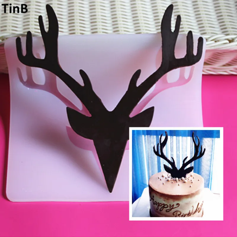 Новые DIY Инструменты для украшения торта рождественские силиконовые формы