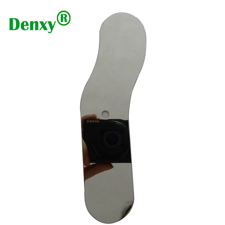 Denxy D9 Качество 2 боковое стоматологическое зеркало фотография из нержавеющей стали зеркало автоклав стоматологический для ротовой полости Ортодонтическая скобка