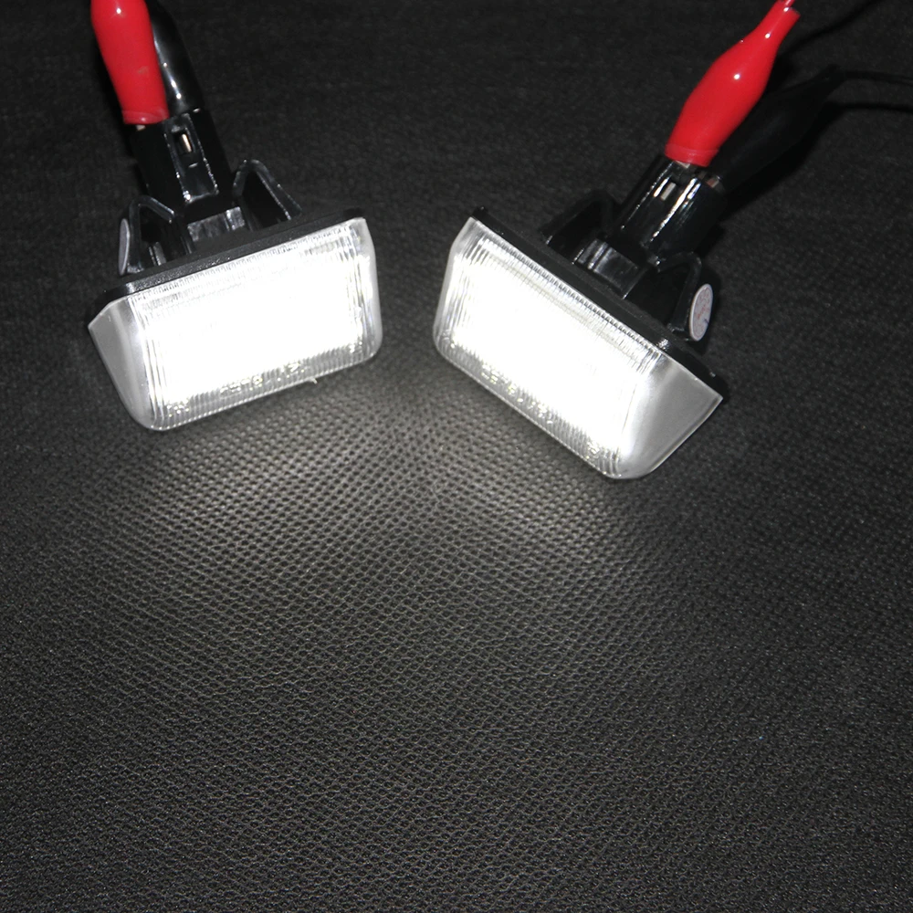 Xenon Белый высокой мощности ошибок 18-SMD светодиодный свет номерного знака для Mazda CX-5 CX-7 Mazda 6 Mazda Speed 6 12 V без диагностическая лампочка