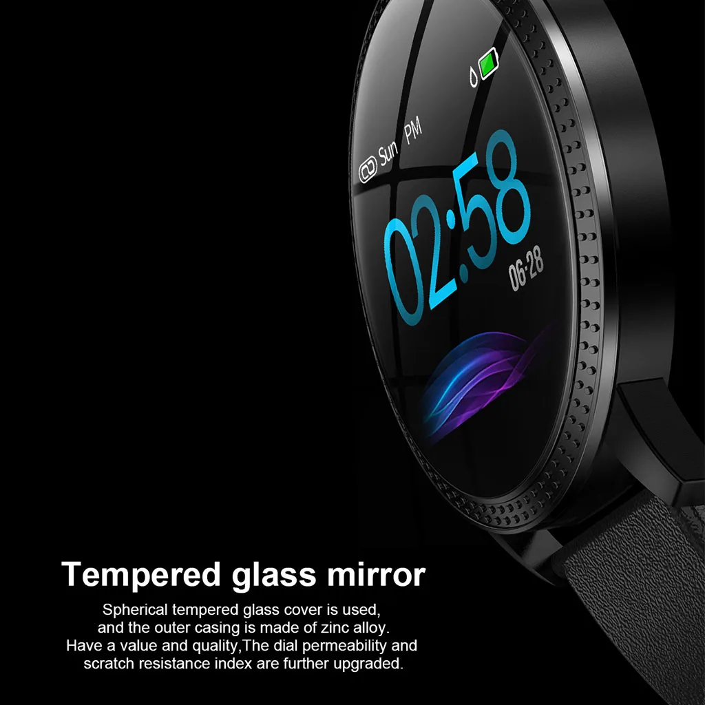 CF18 Smart Watch IP67 waterproof Color Screen Blood Pressure Heart Rate Monitor men women Smartwatch for Samsung Xiaomi Huawei