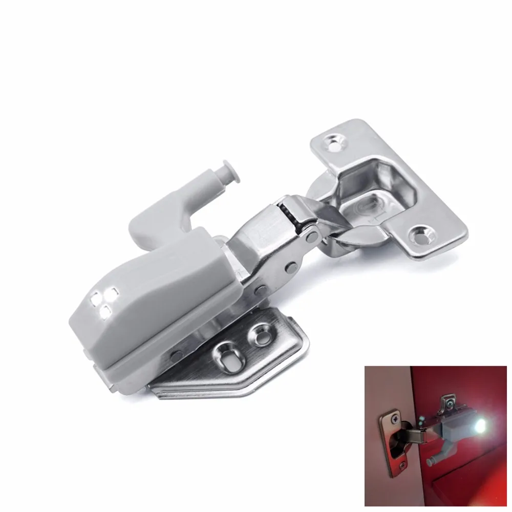 10Pcs Universal Cabinet Cupboard Hinge light LED light