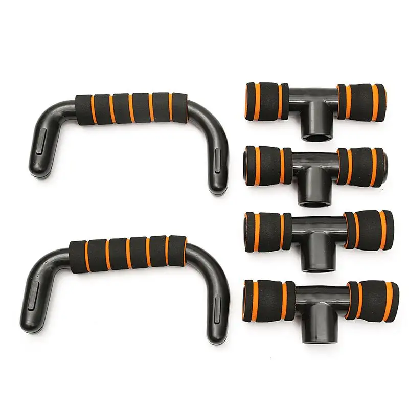 1 пара фитнес Push Up опоры для отжиманий бары Спорт для занятий в спортзале тренировок Груди Бар Губка рукоятка тренер для средства ухода за кожей здания