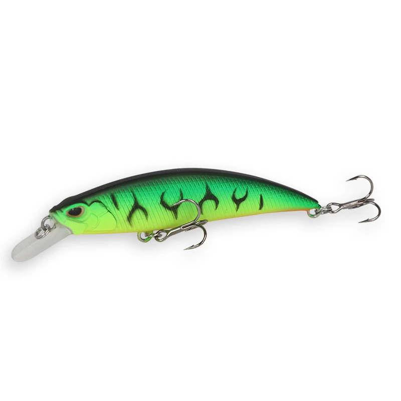 001 Walk Fish, 1 шт., гольян, 80 мм, 9,5 г, профессиональный подвесной хвостовик, рыболовный воблер, глубина 0-1,5 м, приманка для окуня, щуки, приманка, рыболовные снасти - Цвет: 001