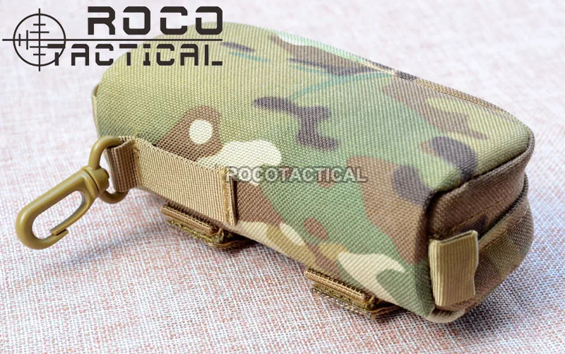 ROCOTACTICAL качество MOLLE модульная Hardshell боевые очки Чехол тактические очки коробка Защита от солнца глаз Чехол для очков кобура CP