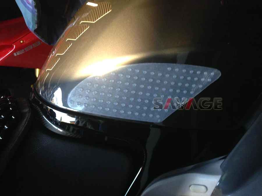 Для Yamaha FJR 1300 FJR1300 2001- бак мотоцикла тяги Pad Сторона газа Колено Возьмитесь протектором против скольжения стикер 3 м