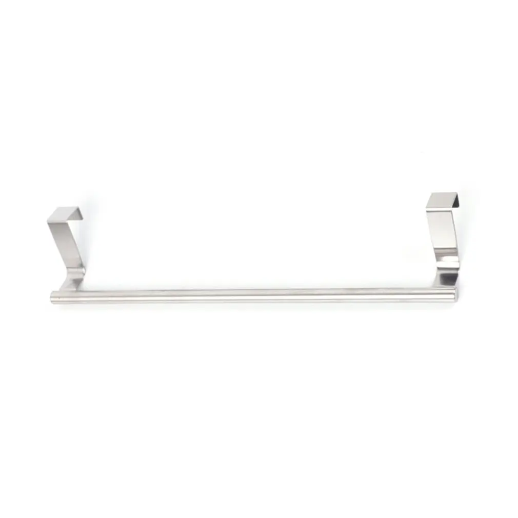 

Nice Stainless Steel Single Layer Sturdy Does Not Damage The Cabinet Surface Saves Space Towel Rack