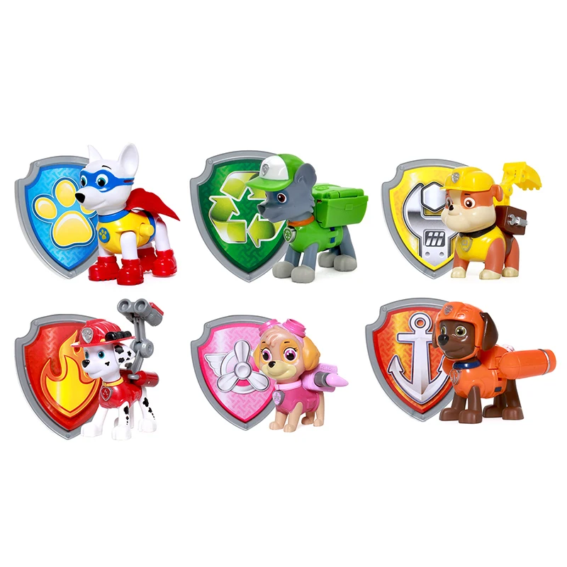 

Paw patrol dog Puppy Dog Anime Toys Figurine Plastic Toy Action Figure model Children Gifts patrulla canina kids toys