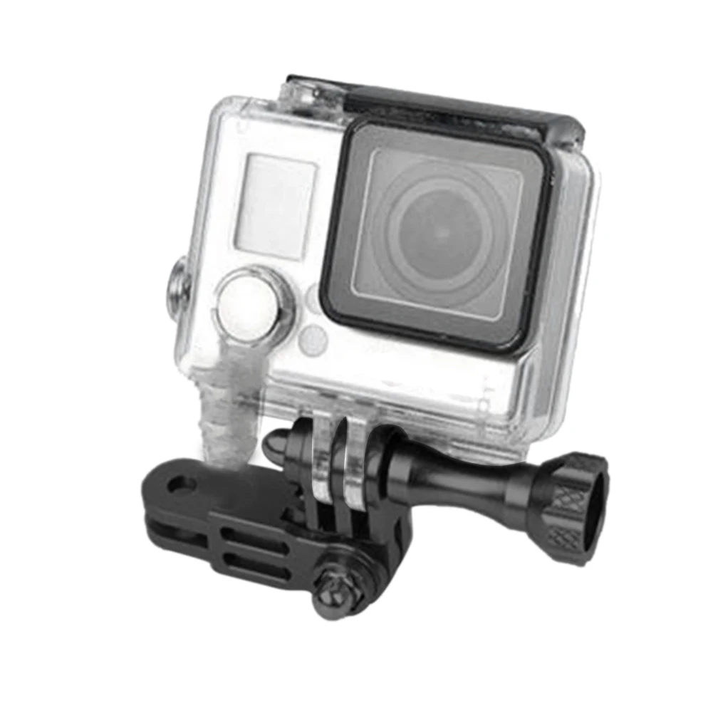 Mount Bracket Extension Solid Durable Three Way Detachable Aluminum Pivot Arm Easy Install Action Camera Adapter For Gopro Hero