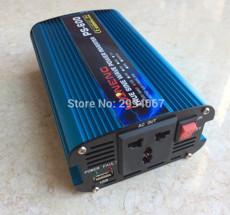 Высокое качество 600W солнечный инвертор решетки по ограничению на использование опасных материалов в производстве электрического и электронного оборудования Синусоидальная волна инвертирующий усилитель мощности 12v к переменному току 220v 230 V-регулируемым приводом 50Гц 60Гц