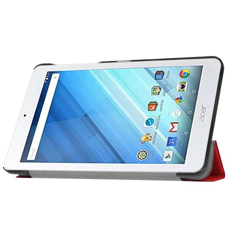 Кожаный чехол с подставкой, элегантный чехол с магнитом для acer Iconia One 8 B1-860, чехол для планшета, 10 шт./партия