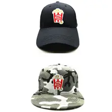 LDSLYJR попкорн вышивка хлопок бейсболка хип-хоп бейсболка с возможностью регулировки размера шапки для детей и взрослых Размер 109