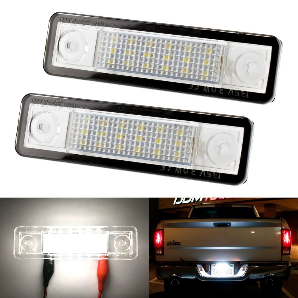 

2pcs Car Led Number License Plate Light 12V For Opel Corsa Astra Vectra Corsa Omega Zafira Signum Car Tuning Accessories