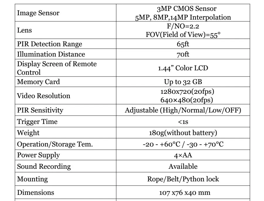 BolyGuard охотничья камера 940nm 14MP Дикая камера ночного видения устройство фото ловушки охотничья цифровая камера тепловизор