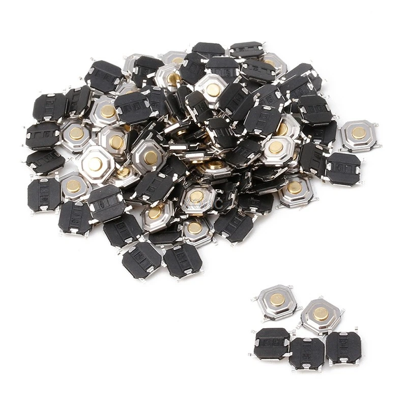 

Waterproof Microswitch Tactile Tact Push Button Switch Momentary SMD 4 Pin NEW M05 dropship
