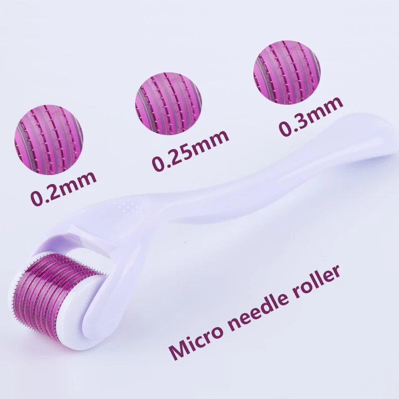 

GUJHUI DRS 540 Derma Roller Micro Needles Titanium Microneedle Mezoroller for Skin Care and Body Treatment